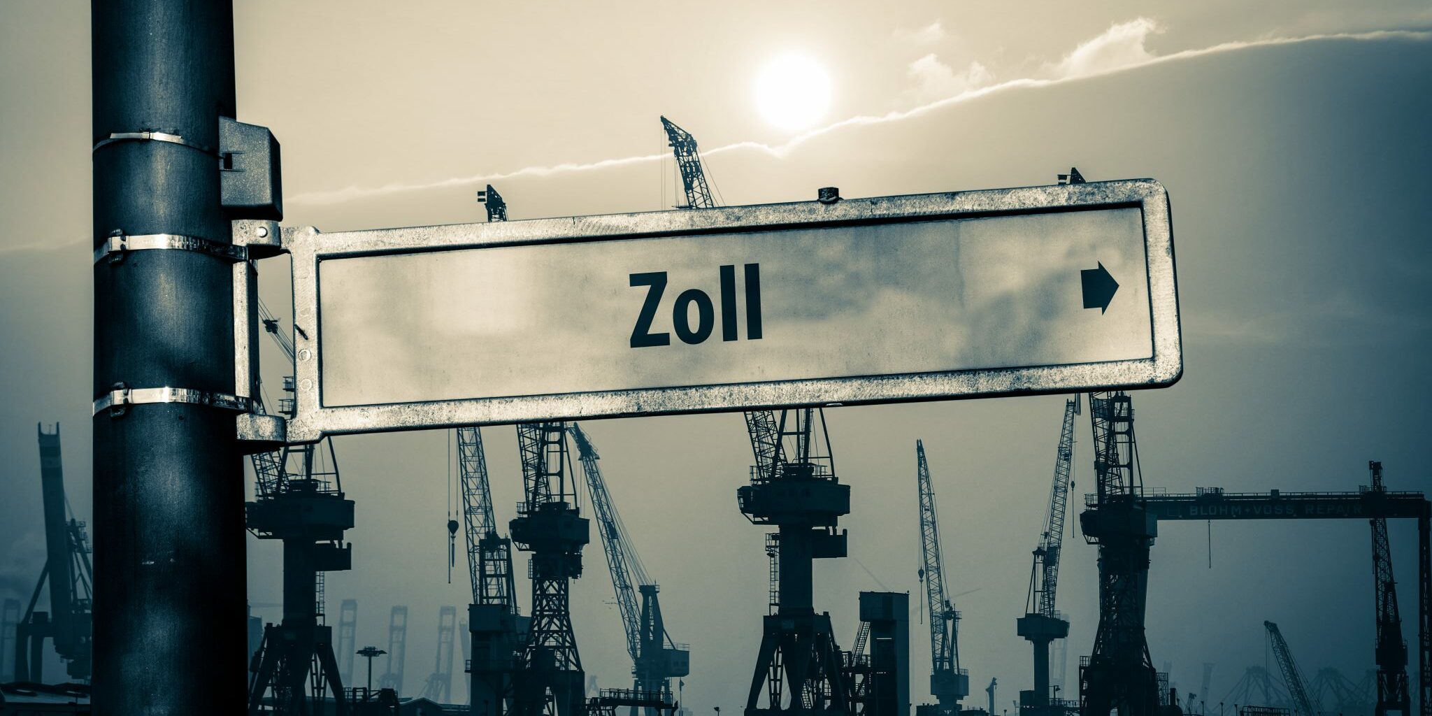 Schild 85 – Zoll Zoll Bild