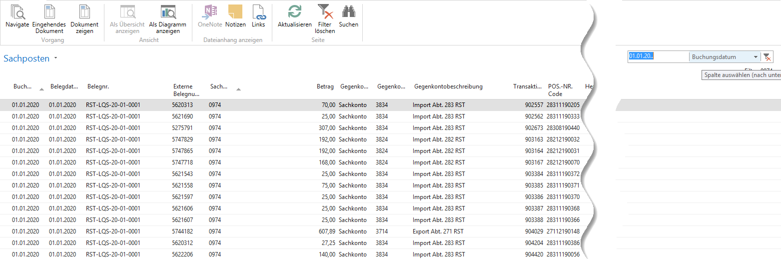 Xfreight Rückstellungen / Sachposten Xfreight Rückstellungen / Sachposten