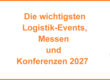 Grafik :Logistikmessen 2027